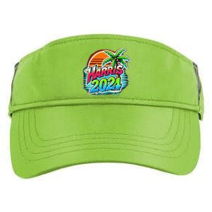 Kamala Harris Graffiti Coconut Tree Political Fashion Adult Drive Performance Visor