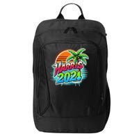 Kamala Harris Graffiti Coconut Tree Political Fashion City Backpack