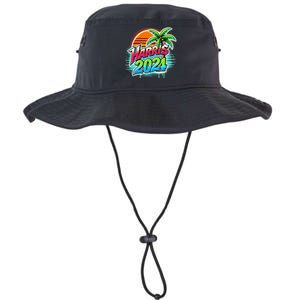 Kamala Harris Graffiti Coconut Tree Political Fashion Legacy Cool Fit Booney Bucket Hat