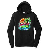 Kamala Harris Graffiti Coconut Tree Political Fashion Women's Pullover Hoodie