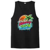 Kamala Harris Graffiti Coconut Tree Political Fashion PosiCharge Competitor Tank