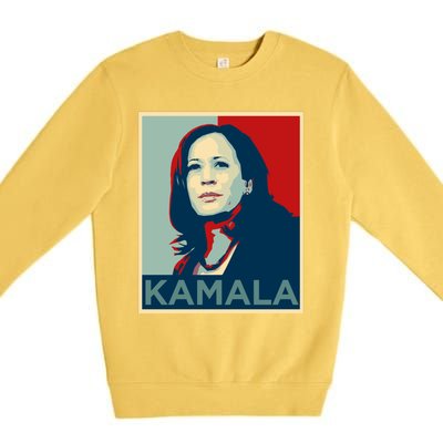 Kamala Harris Gift IM Speaking Quote Joe Biden 2020 Gift Premium Crewneck Sweatshirt