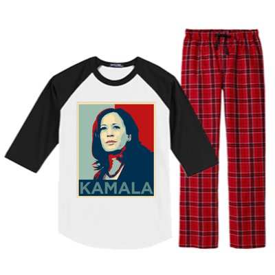 Kamala Harris Gift IM Speaking Quote Joe Biden 2020 Gift Raglan Sleeve Pajama Set