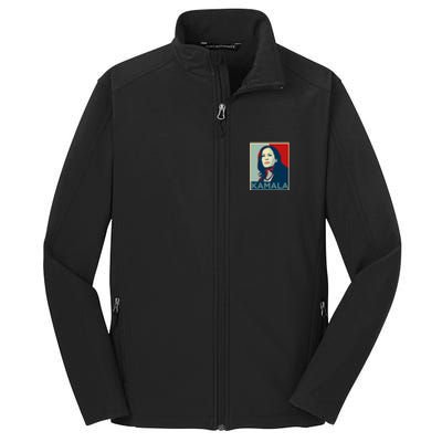 Kamala Harris Gift IM Speaking Quote Joe Biden 2020 Gift Core Soft Shell Jacket