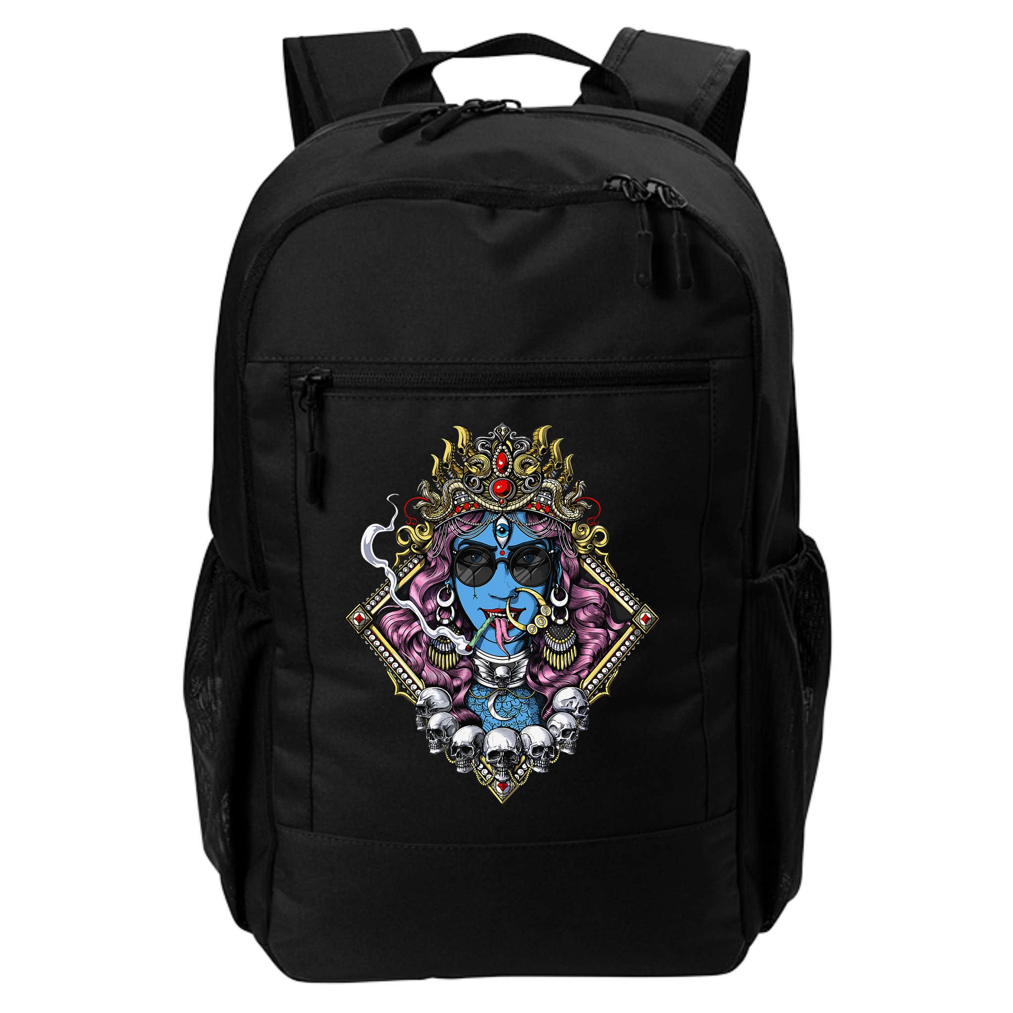 Kali Hindu Goddess Hinduism Deity God Spiritual Zen Gothic Backpack