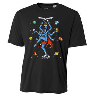 Kali Hindu Goddess Hinduism Deity God Spiritual Zen Yoga Cooling Performance Crew T-Shirt