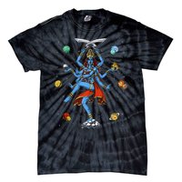 Kali Hindu Goddess Hinduism Deity God Spiritual Zen Yoga Tie-Dye T-Shirt