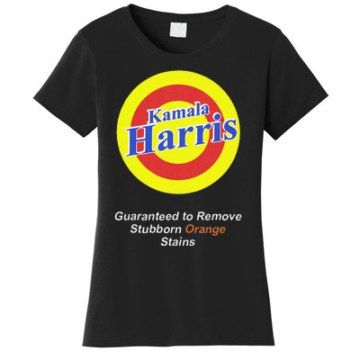 Kamala Harris Guaranteed To Remove Stubborn Orange Stains Women's T-Shirt