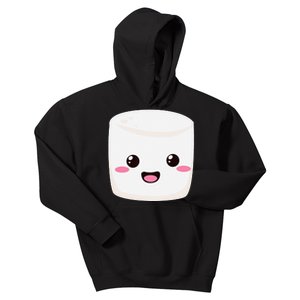 Kawaii Halloween Group Costume Party Smores Marshmallow Kids Hoodie