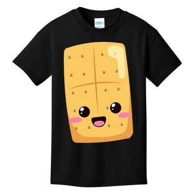 Kawaii Halloween Group Costume Party Smores Graham Cracker Kids T-Shirt