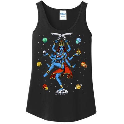 Kali Hindu Goddess Hinduism Deity God Spiritual Zen Yoga Ladies Essential Tank