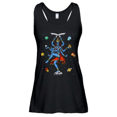 Kali Hindu Goddess Hinduism Deity God Spiritual Zen Yoga Ladies Essential Flowy Tank