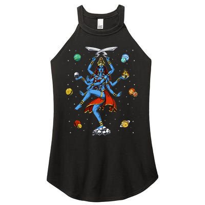 Kali Hindu Goddess Hinduism Deity God Spiritual Zen Yoga Women’s Perfect Tri Rocker Tank