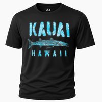 Kauai Hawaii Great Barracuda Cooling Performance Crew T-Shirt