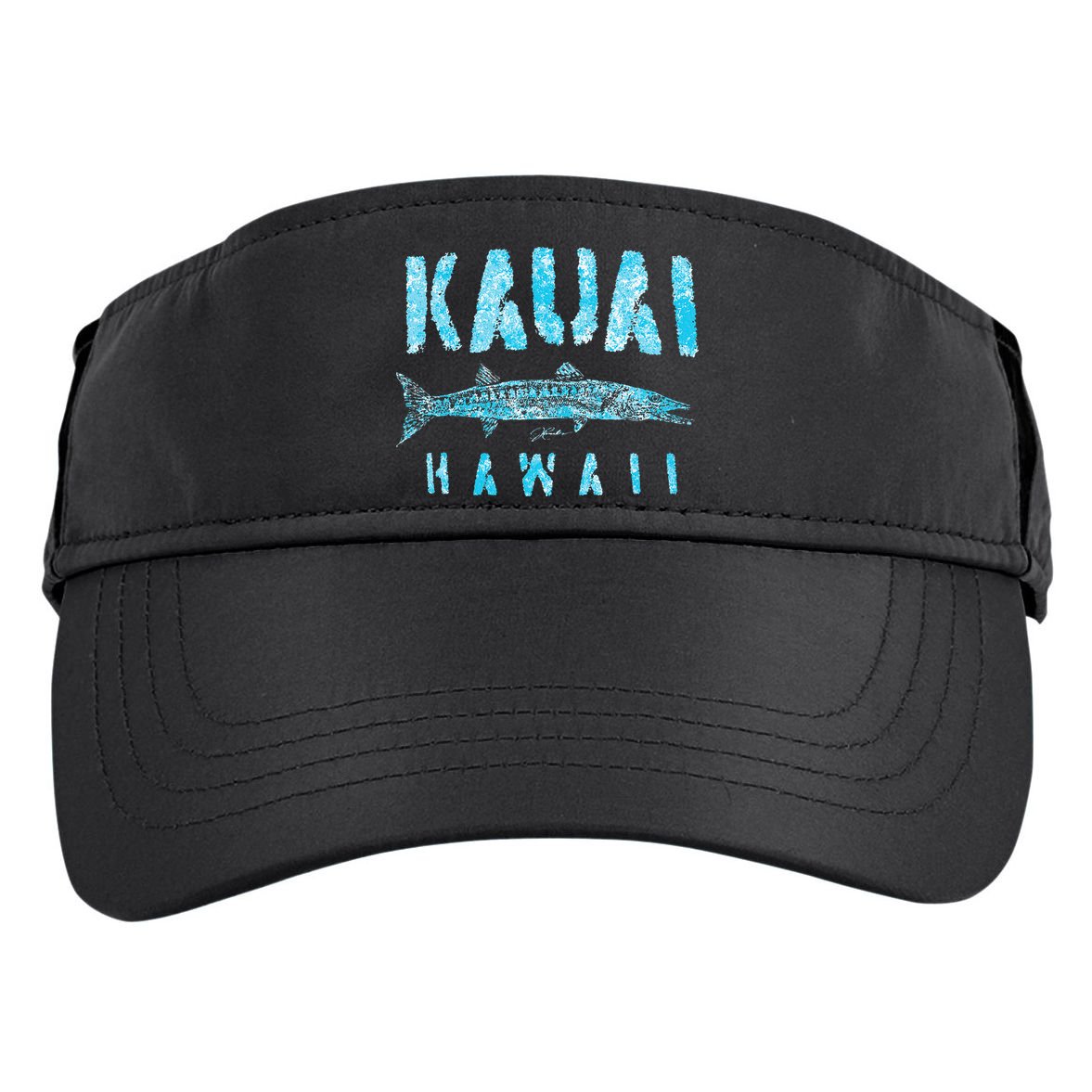Kauai Hawaii Great Barracuda Adult Drive Performance Visor