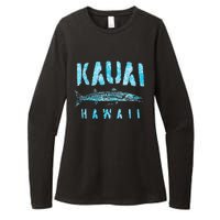 Kauai Hawaii Great Barracuda Womens CVC Long Sleeve Shirt