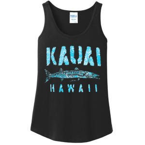 Kauai Hawaii Great Barracuda Ladies Essential Tank