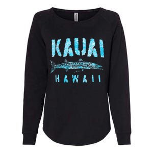 Kauai Hawaii Great Barracuda Womens California Wash Sweatshirt