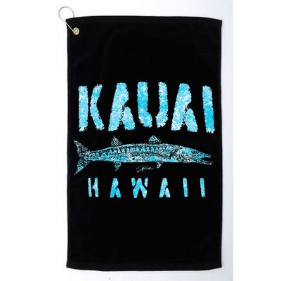 Kauai Hawaii Great Barracuda Golf Towel