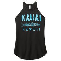 Kauai Hawaii Great Barracuda Women's Perfect Tri Rocker Tank