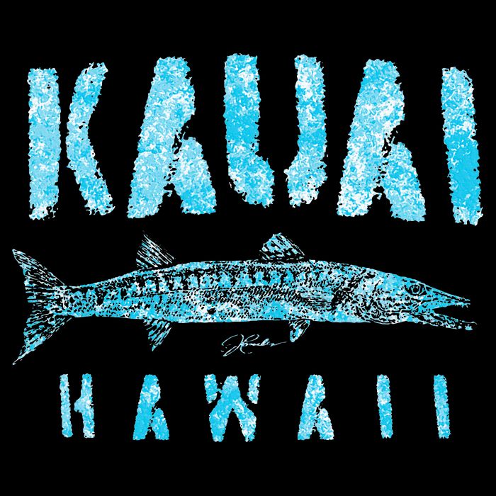 Kauai Hawaii Great Barracuda Wool Snapback Cap