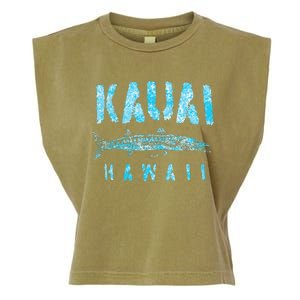 Kauai Hawaii Great Barracuda Garment-Dyed Women's Muscle Tee