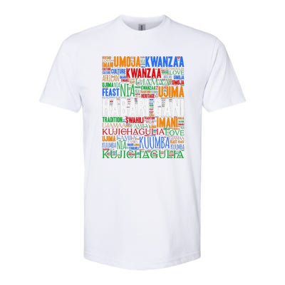 Kwanzaa Habari Gani 7 Principles Swahili Softstyle CVC T-Shirt