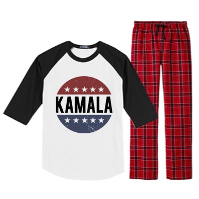 Kamala Harris Gift Kamala Harris For President 2020 Raglan Sleeve Pajama Set