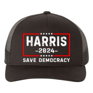 Kamala Harris Harris 2024 Us Flag Democratic President Yupoong Adult 5-Panel Trucker Hat