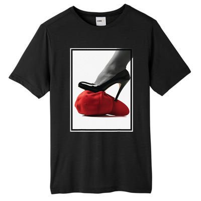 Kamala Harris Heels Stepping On Maga Hat Tall Fusion ChromaSoft Performance T-Shirt