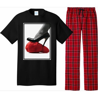 Kamala Harris Heels Stepping On Maga Hat Pajama Set