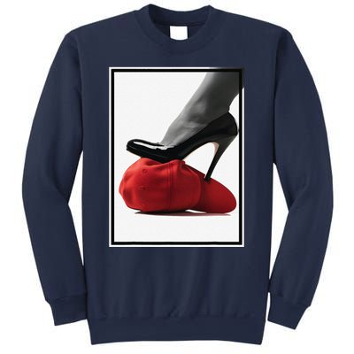 Kamala Harris Heels Stepping On Maga Hat Sweatshirt