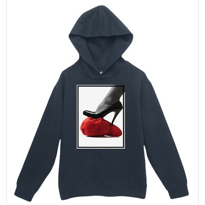 Kamala Harris Heels Stepping On Maga Hat Urban Pullover Hoodie