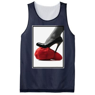 Kamala Harris Heels Stepping On Maga Hat Mesh Reversible Basketball Jersey Tank