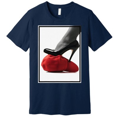 Kamala Harris Heels Stepping On Maga Hat Premium T-Shirt