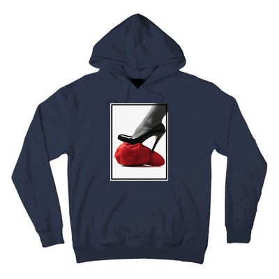 Kamala Harris Heels Stepping On Maga Hat Tall Hoodie