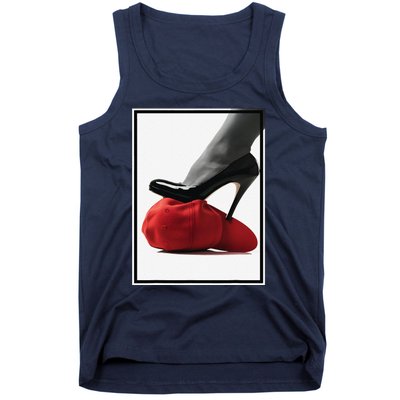 Kamala Harris Heels Stepping On Maga Hat Tank Top