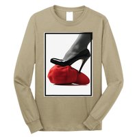 Kamala Harris Heels Stepping On Maga Hat Long Sleeve Shirt