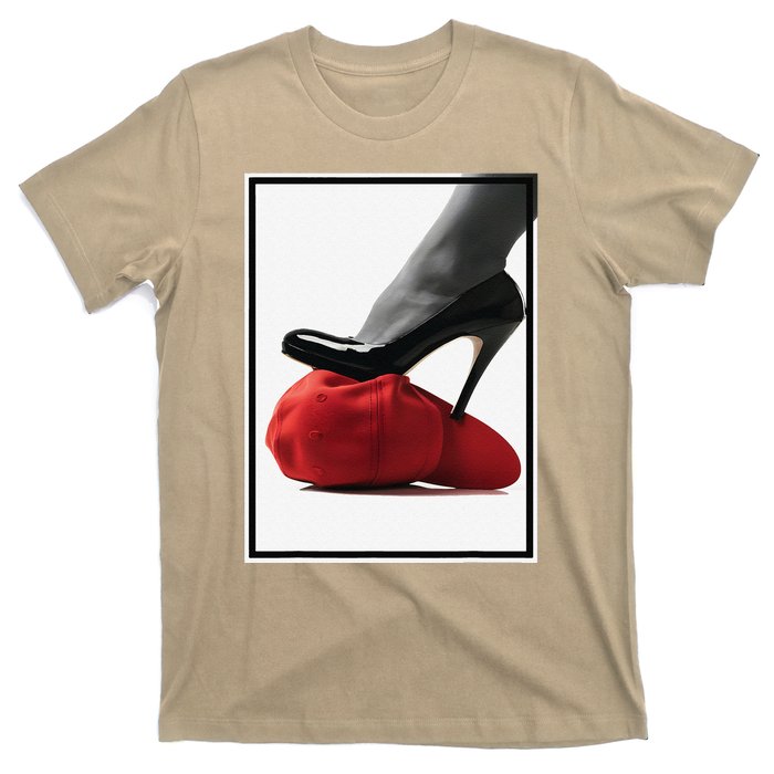 Kamala Harris Heels Stepping On Maga Hat T-Shirt