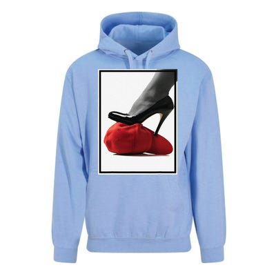 Kamala Harris Heels Stepping On Maga Hat Unisex Surf Hoodie