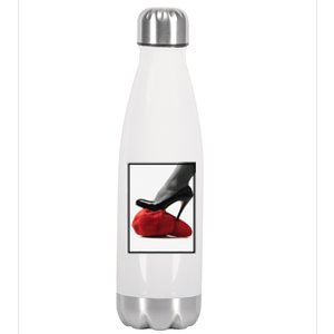 Kamala Harris Heels Stepping On Maga Hat Stainless Steel Insulated Water Bottle