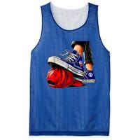 Kamala Harris High Heels Stepping On Red Maga Hat Mesh Reversible Basketball Jersey Tank