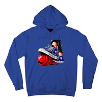 Kamala Harris High Heels Stepping On Red Maga Hat Gift Hoodie