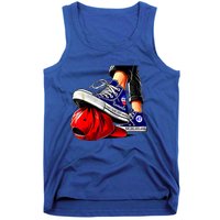 Kamala Harris High Heels Stepping On Red Maga Hat Gift Tank Top