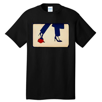 Kamala Harris Heels Stepping On Maga Hat Tall T-Shirt