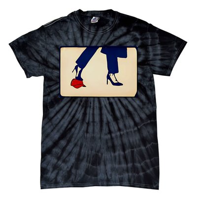 Kamala Harris Heels Stepping On Maga Hat Tie-Dye T-Shirt