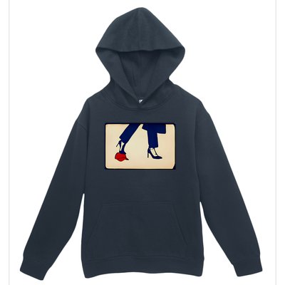 Kamala Harris Heels Stepping On Maga Hat Urban Pullover Hoodie