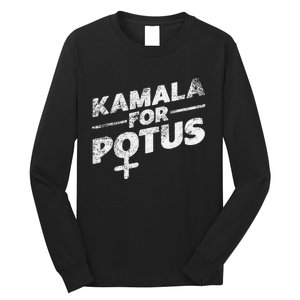 Kamala Harris Historic First Woman President Long Sleeve Shirt