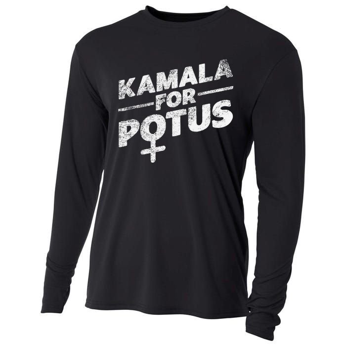 Kamala Harris Historic First Woman President Cooling Performance Long Sleeve Crew