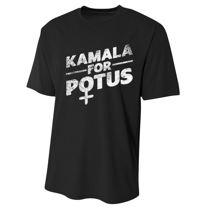 Kamala Harris Historic First Woman President Performance Sprint T-Shirt